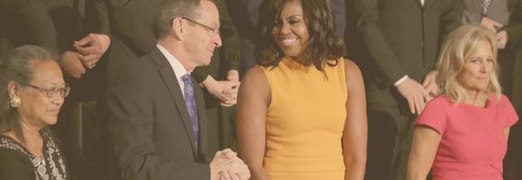 Michelle Obama's dress sells out at Neiman Marcus