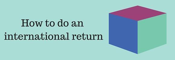 How to return an item bought with international shipping