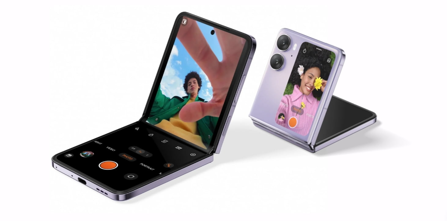 The Oppo Find N2 Flip phone
